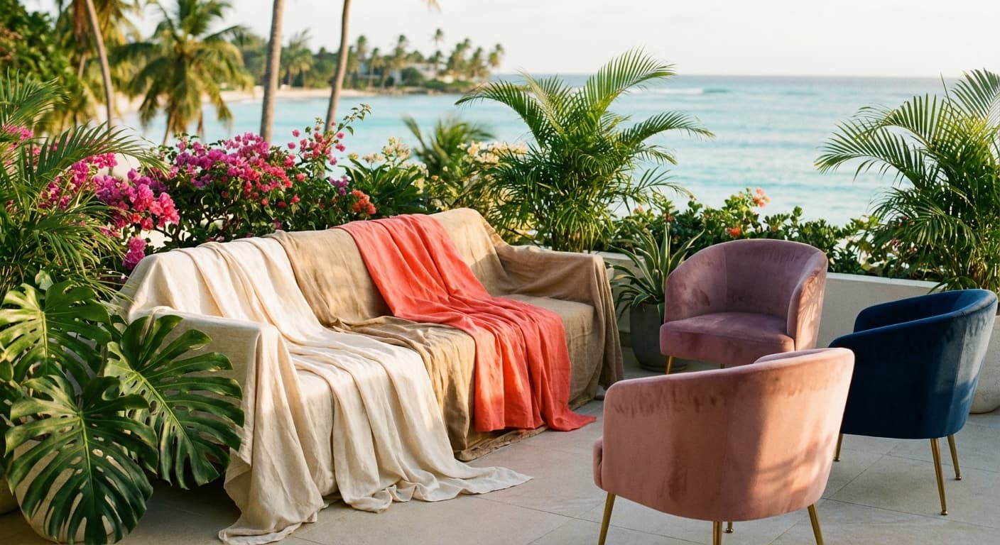Textiles and textures that reflect island life in Barbados