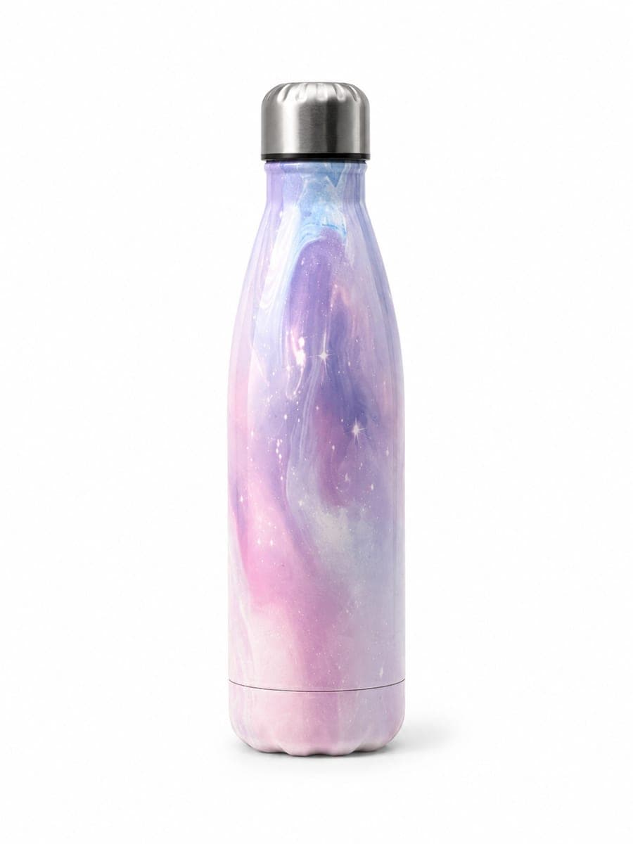 Bottle With Silver Top
