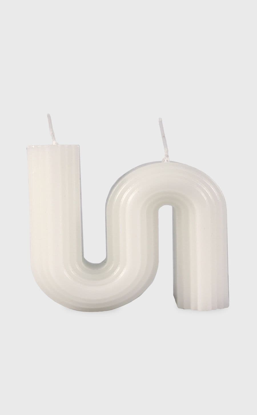 Curved Double Wick Candle