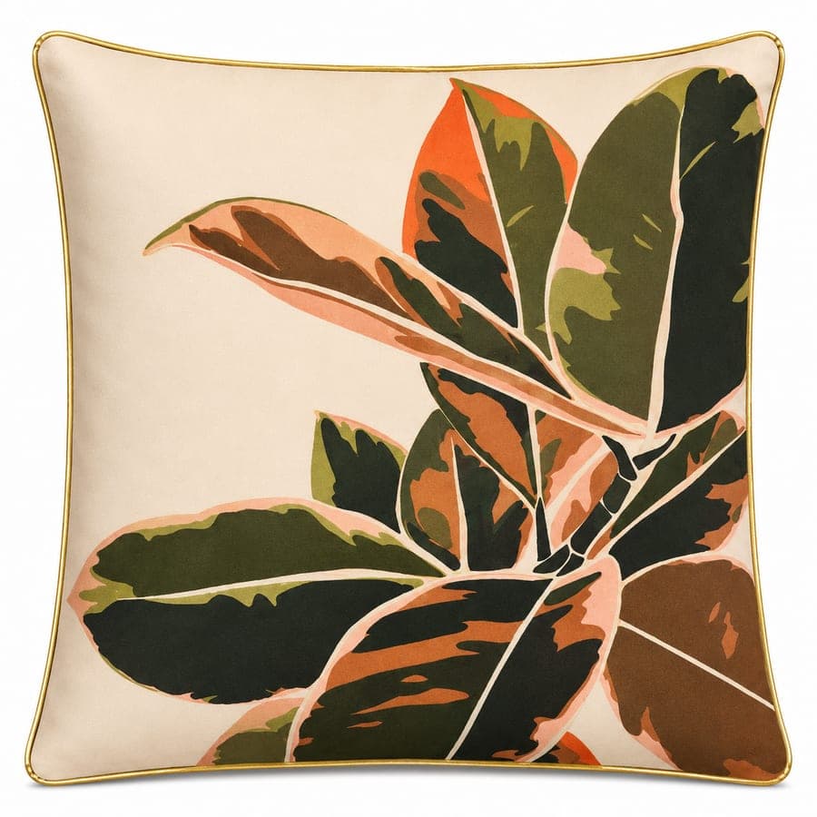 Peach Croton