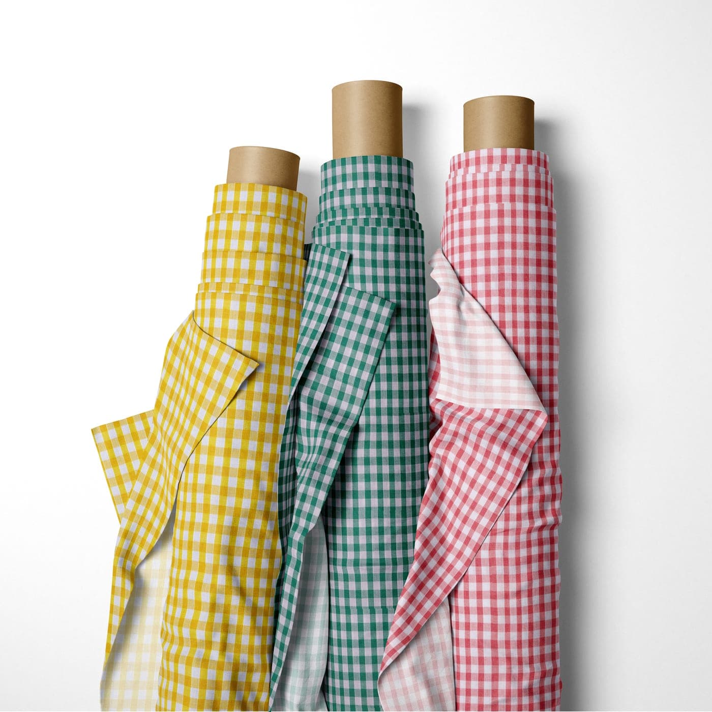 1/4" School Gingham Corded