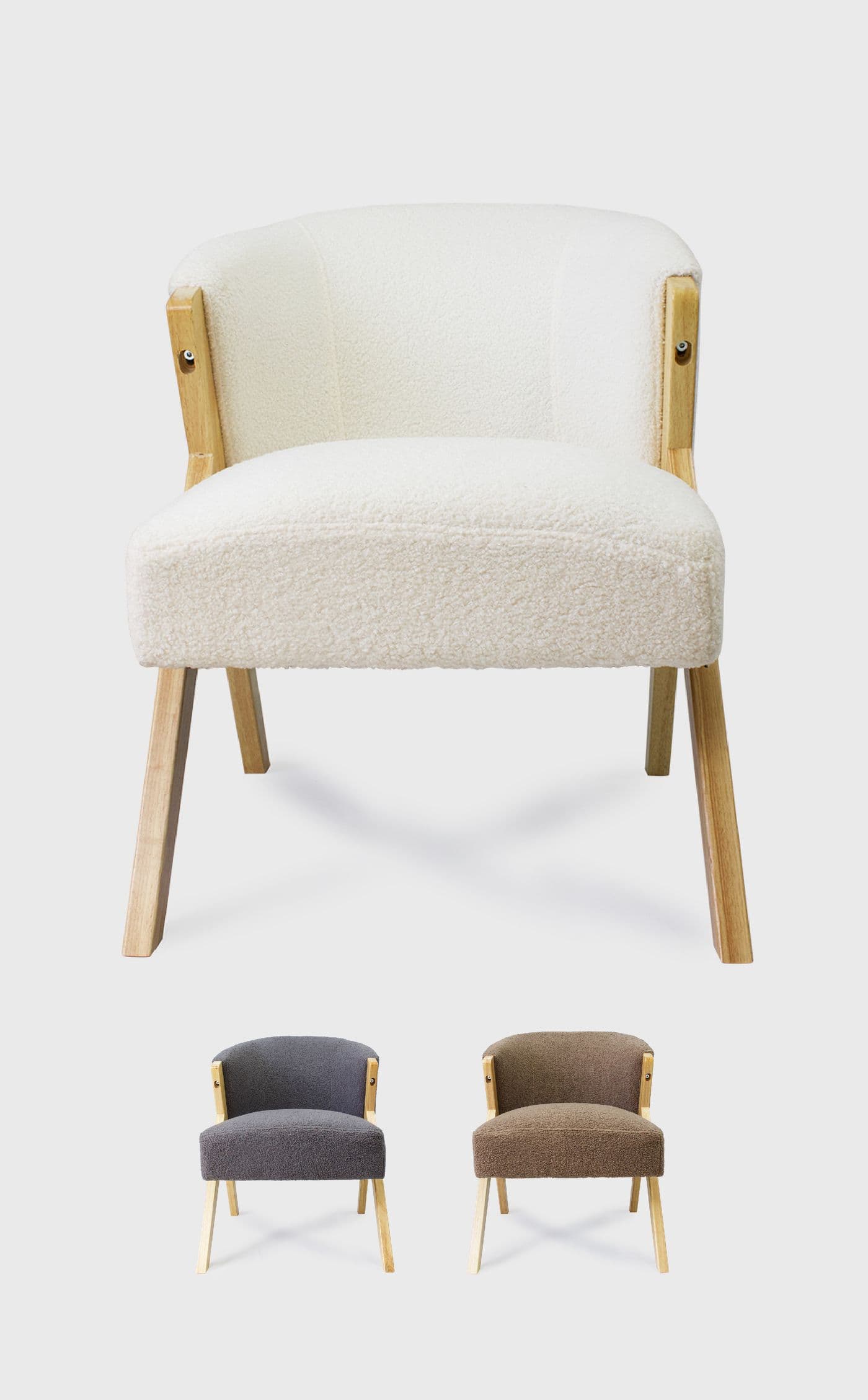 Modern Boucle Sofa Chair