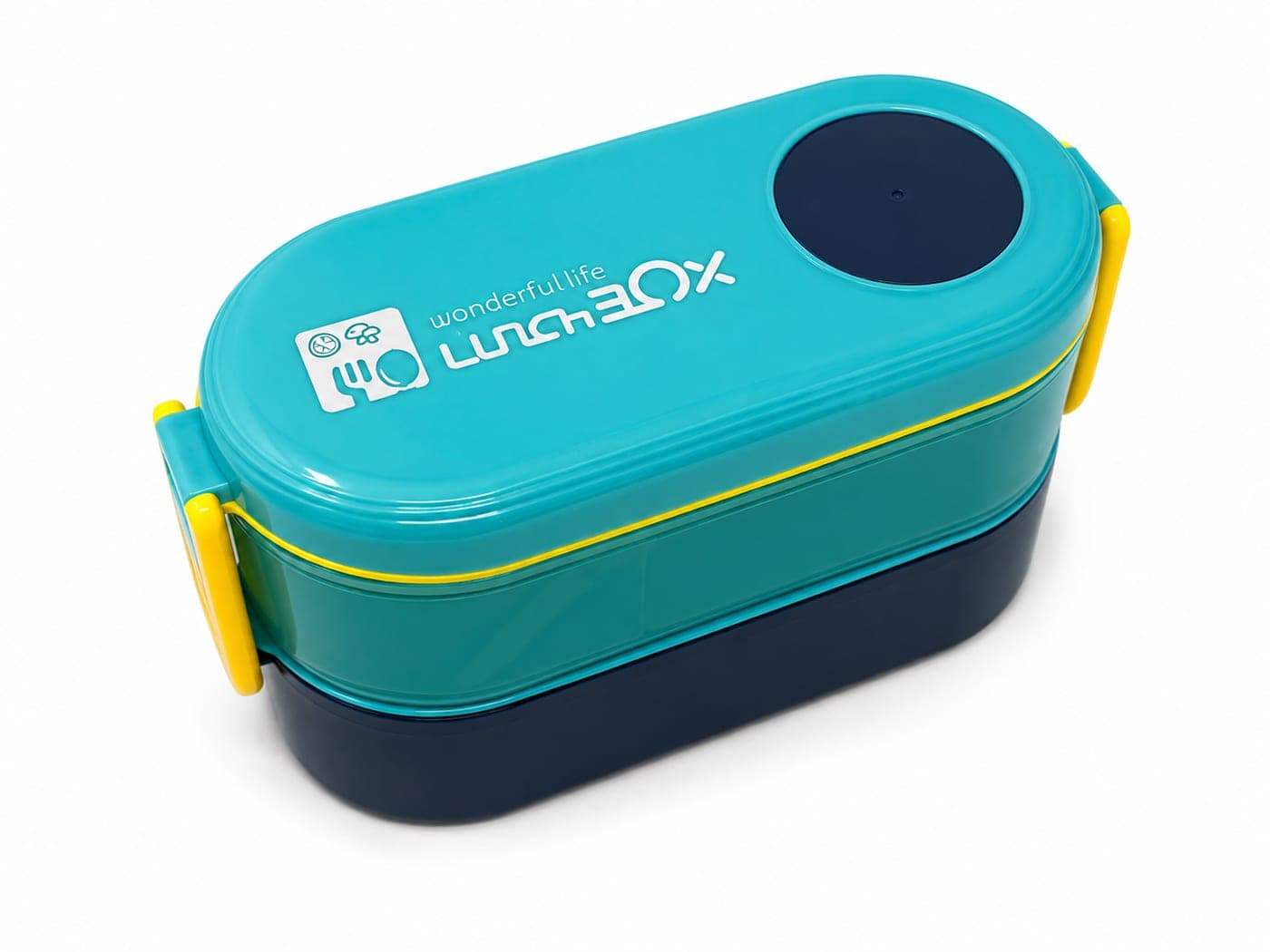 Two Tier Lunch Box 900ML