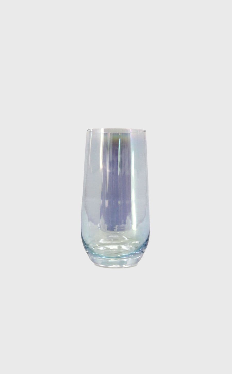 Iridescent Drinking Glass Tall