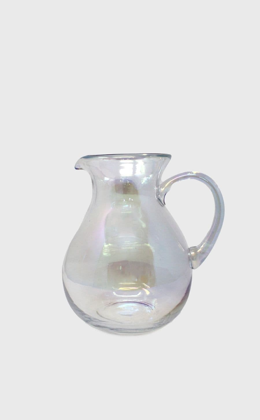Vintage Iridescent Water Jug