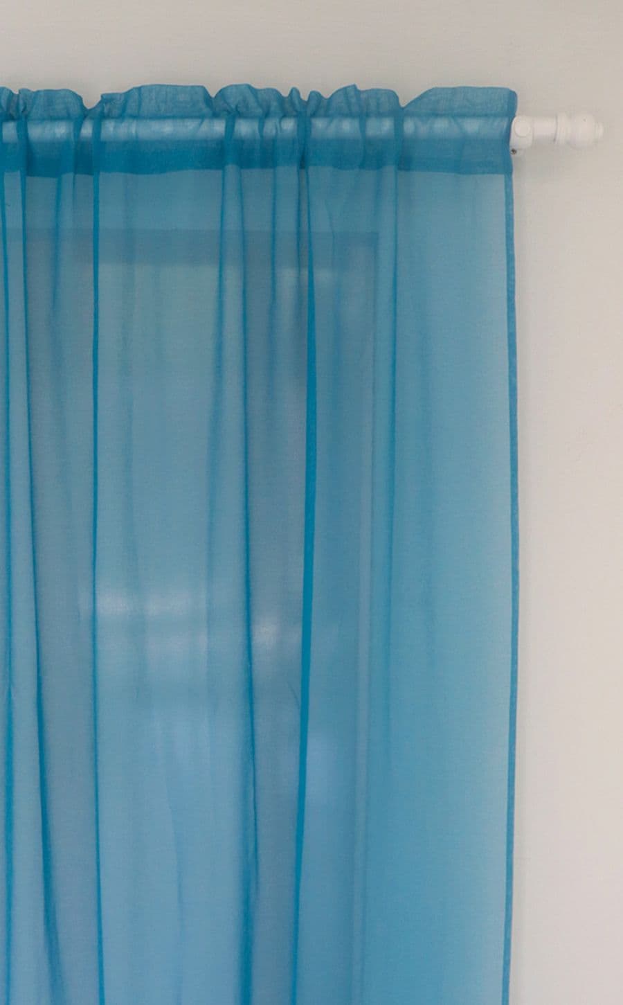 Panel-Linen Voile 2pc R/Pocket