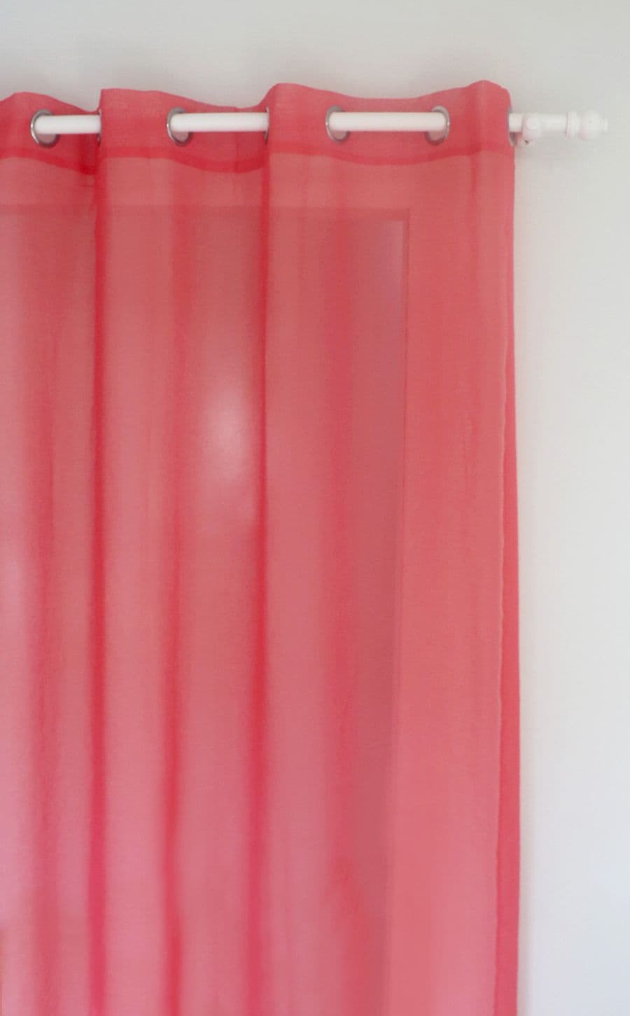 Panel-Linen Voile 2pc/Grommets