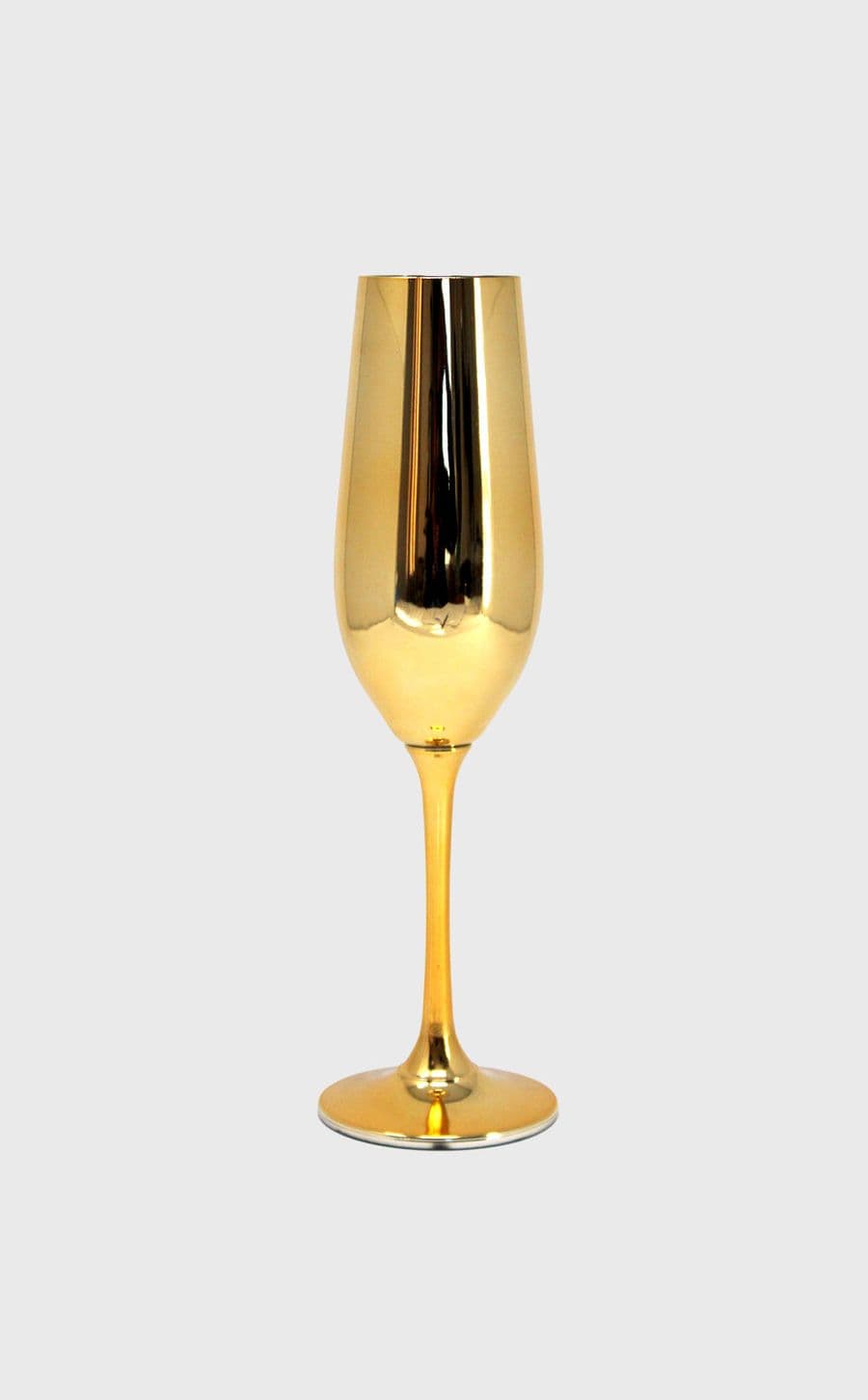 Metallic Champagne Glass