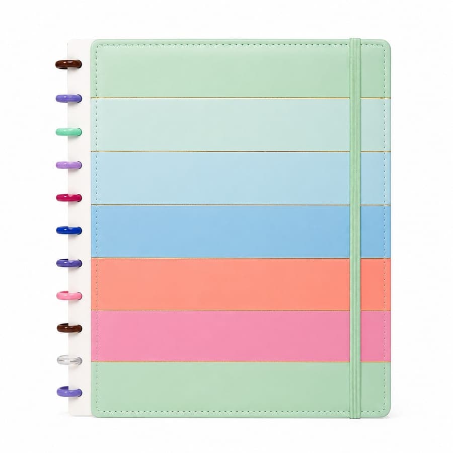 A4 Stripe Notebook