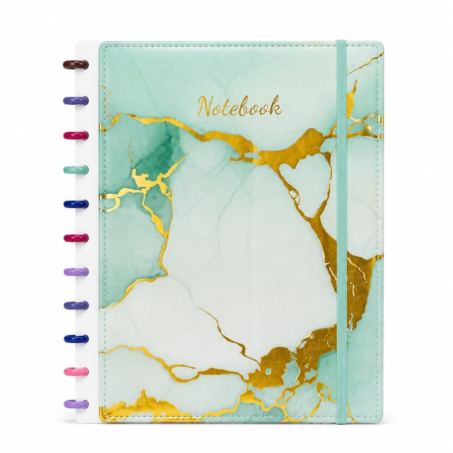 A4 Marble Notebook