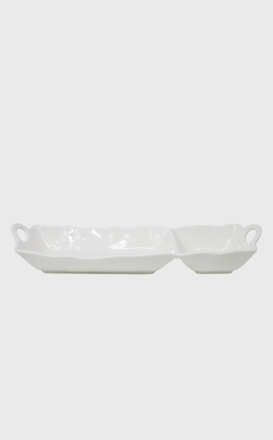 Porcelain Chip N Dip Dish