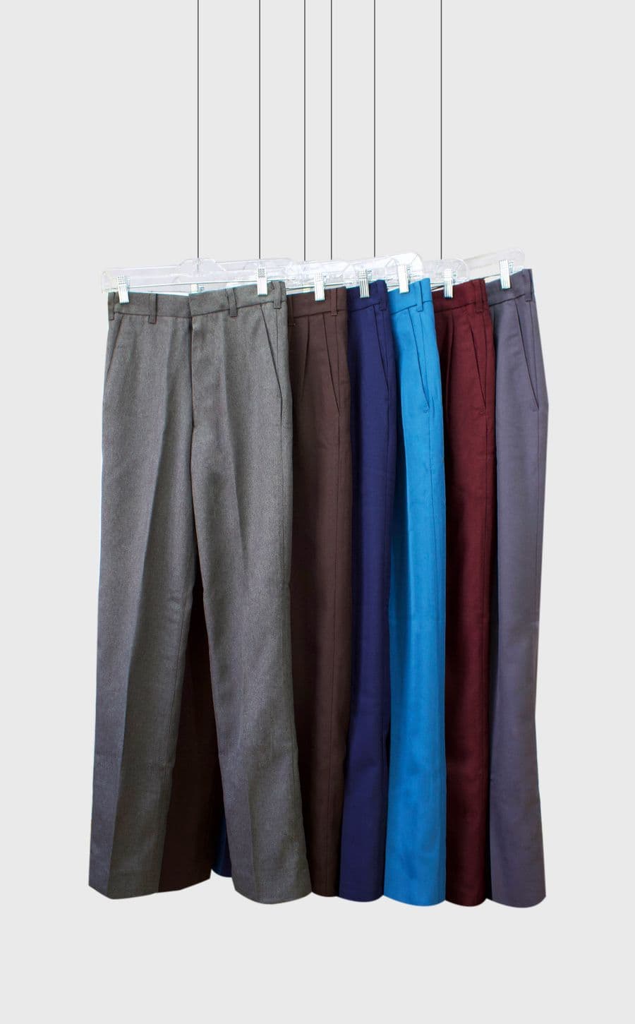 Pleated Gabardine Pants