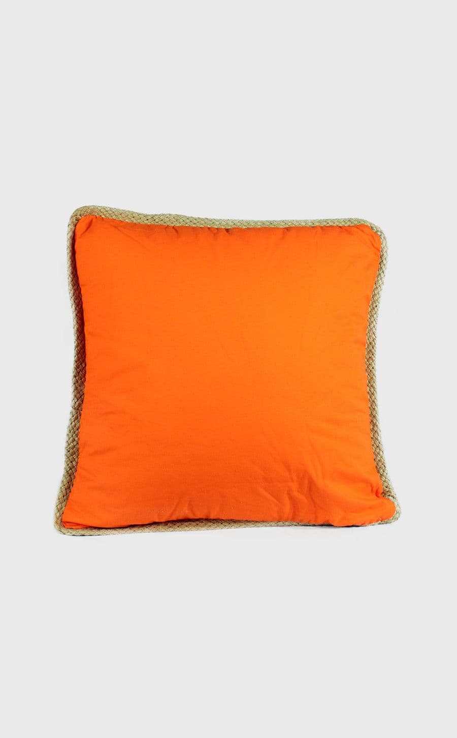 Cotton Cushion Covers W/Jute T