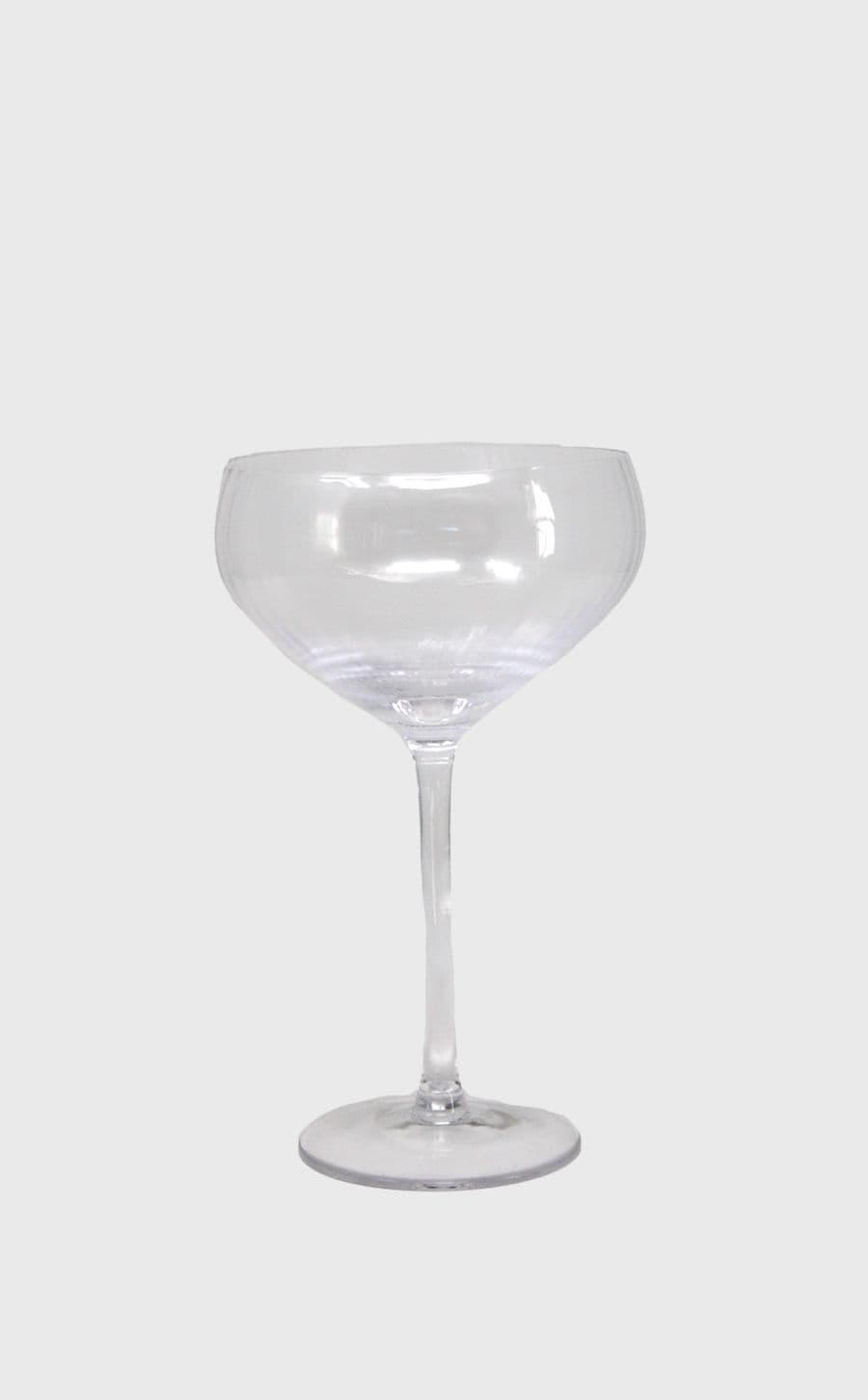 Ribbed Champagne Glass
