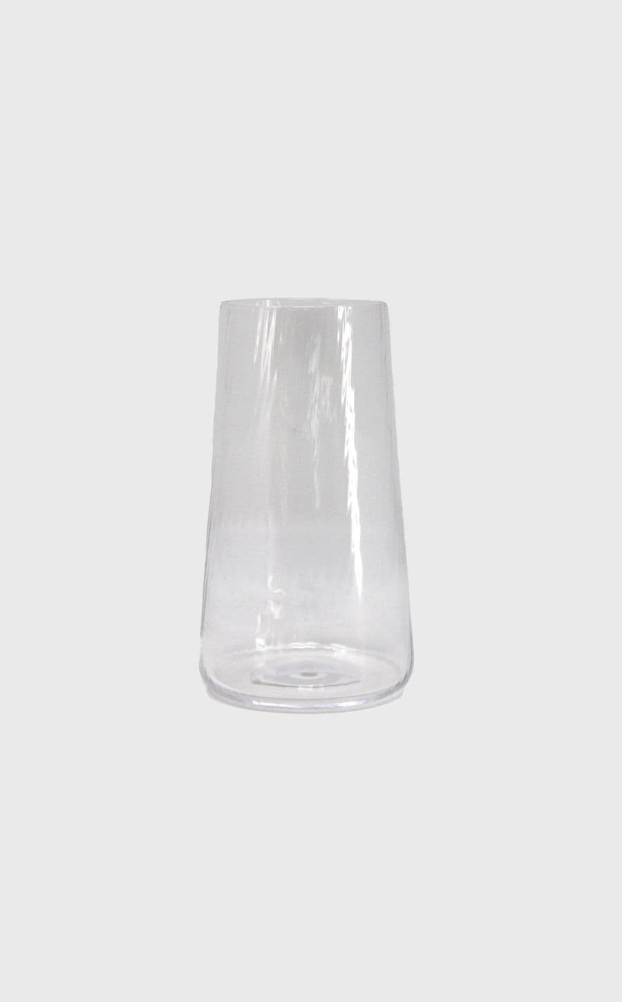 Ribbed Drinking Glass
