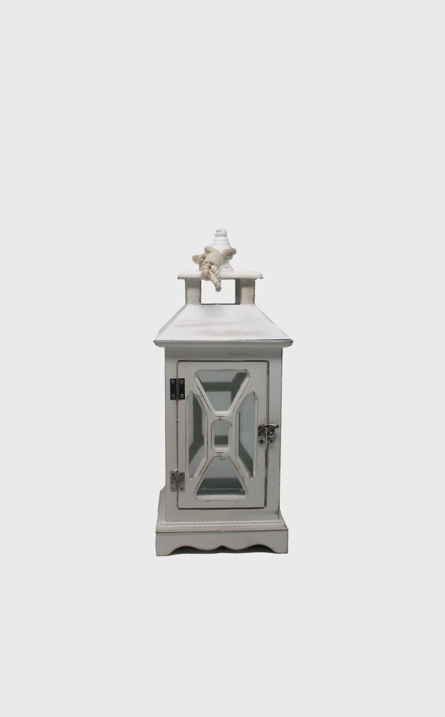 White Decorative Lantern Sm