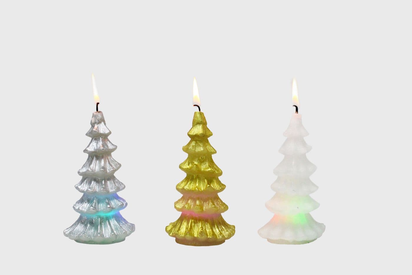 Light Up Xmas Tree Candle