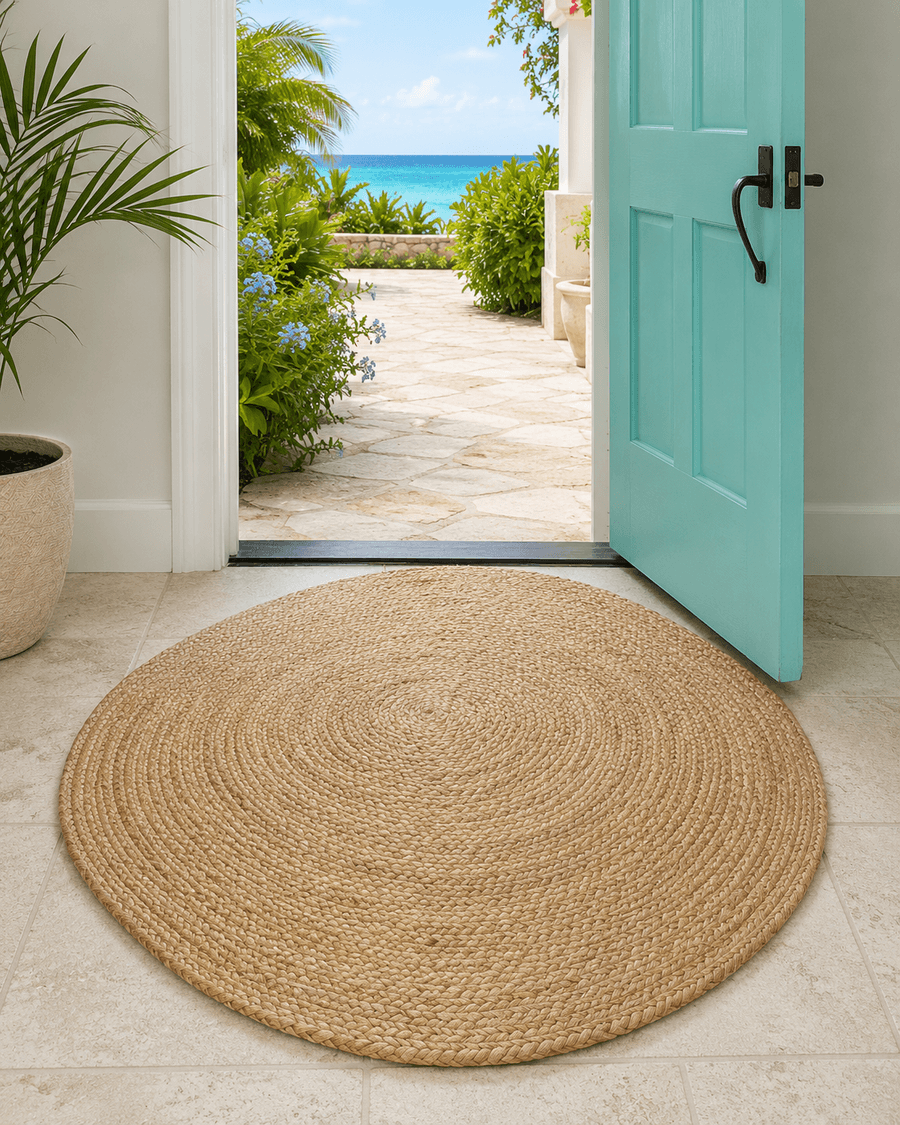 Jute Round Rug 60''