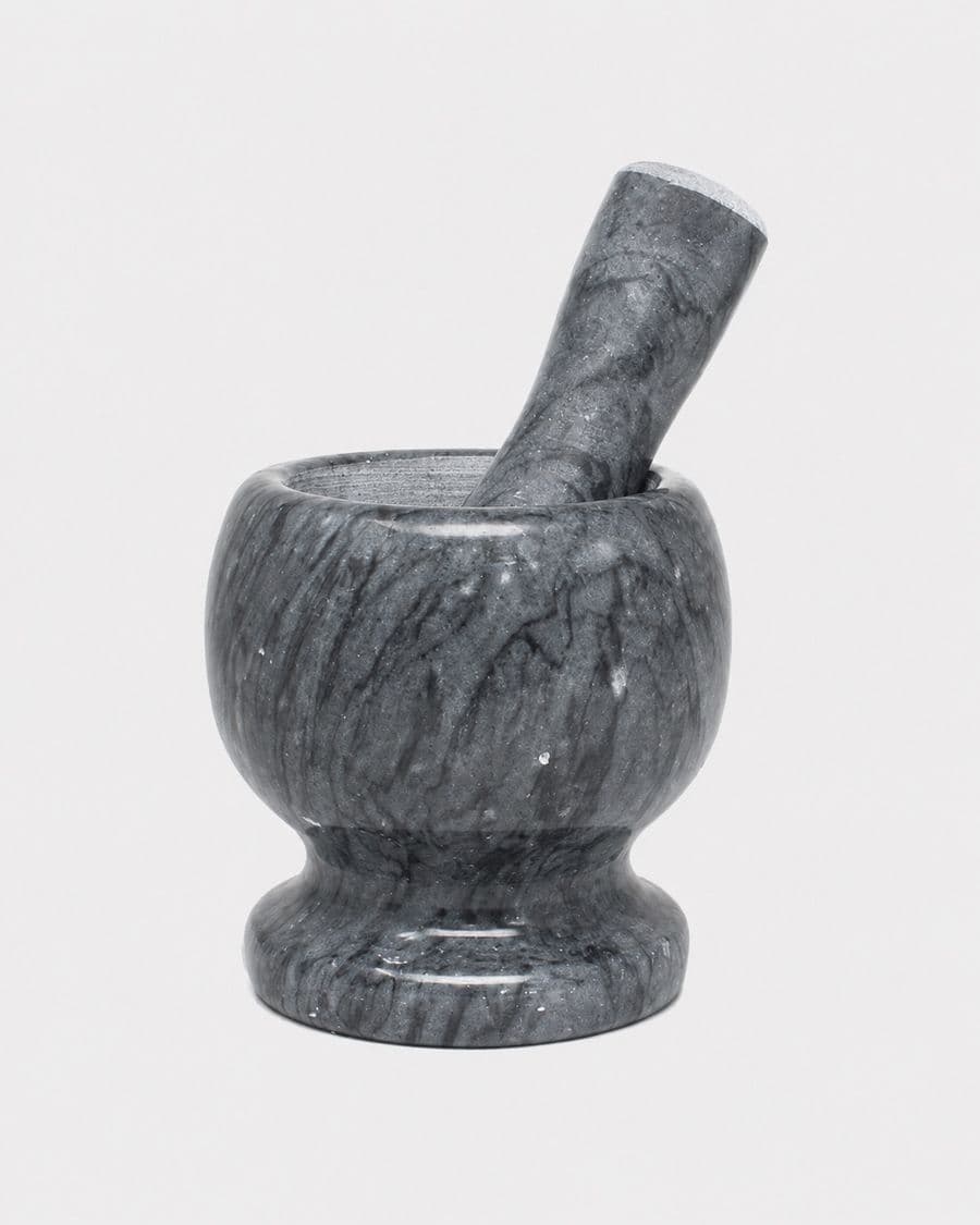 Marble Garlic Mortar & Pestle