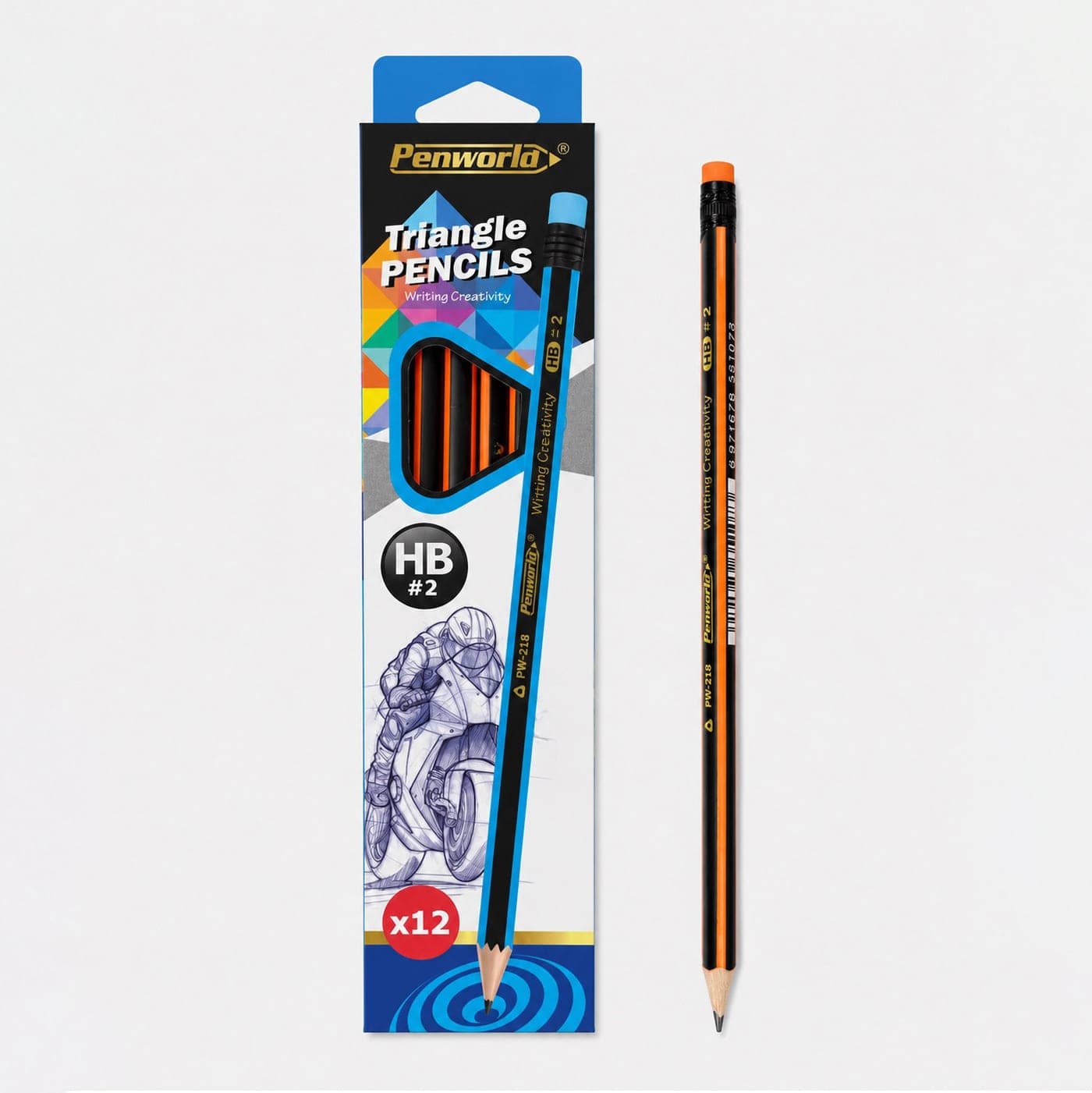 Triangle Pencils 12 Pack